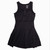 Front view of the Women's erne The Vineyard Pickleball Dress in the color Jet Black.
