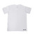 Flat-lay of the Men's erne The University Tee in the color White.