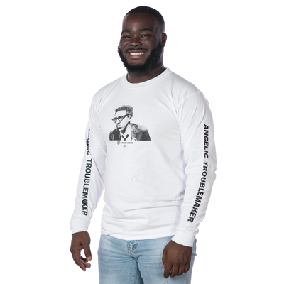 Bayard Rustin Angelic Troublemaker Long Sleeve Tee