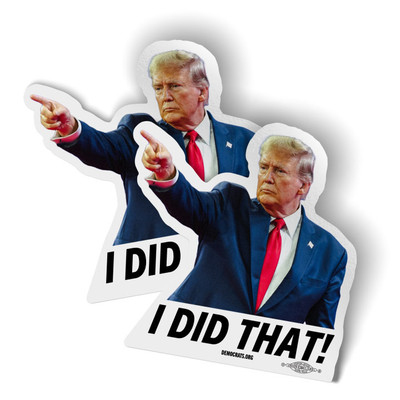 Trump Did That Sticker 2-Pack