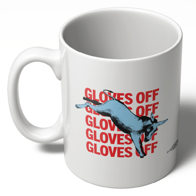 Gloves Off Mug (Stacked)