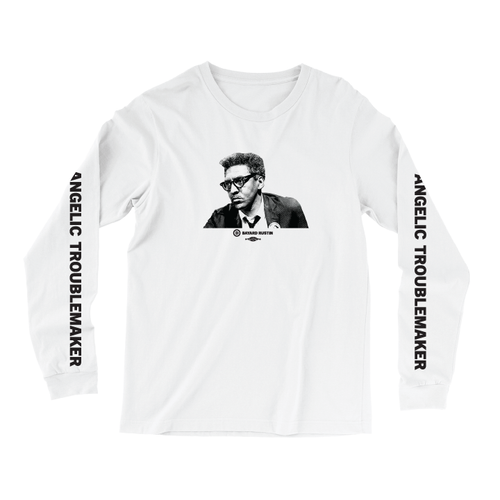 Bayard Rustin Angelic Troublemaker Long Sleeve Tee