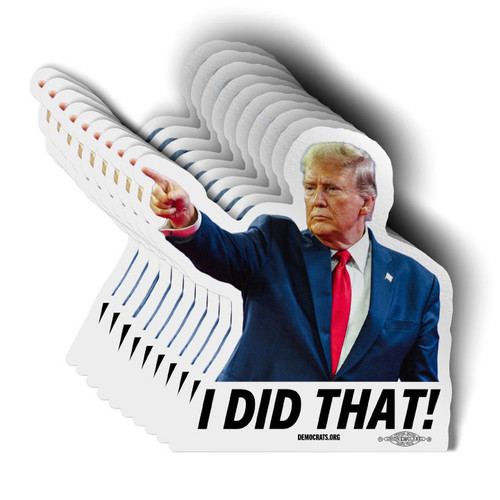Trump Did That Sticker 10-Pack