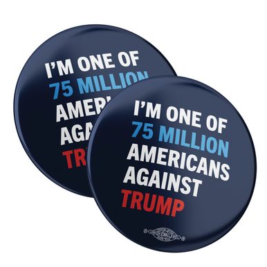 75 Million Button 2-Pack - The Official Democratic Store