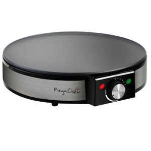 MegaChef Nonstick Crepe and Pancake Maker Breakfast Griddle D970-MC-2900PM