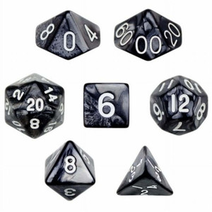 Wiz Dice Series I: Polyhedral Dice Set, Smoke K940-10783272960318