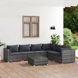Garden Lounge Set Grey, Anthracite A949-3101733