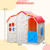 Cottage Kids Playhouse with Openable Windows and Working Door B593-TY345988