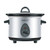 Brentwood 1.5 Quart Slow Cooker in Stainless Steel with 3 Settings D970-SC-115S