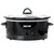 Better Chef 3 Quart Oval Slow Cooker with Removable Stoneware Crock in Black D970-IM-463B