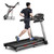 4.75 HP Folding Treadmill with Auto Incline and 20 Preset Programs-Black - Color: Black D681-SP37745WL-DK