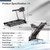 4.75 HP Folding Treadmill with Auto Incline and 20 Preset Programs-Black - Color: Black D681-SP37745WL-DK