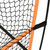 Golf Practice Net Black and Orange 84.6"x42.1"x85" Polyester A949-93753