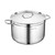 Korkmaz Alfa 2 Piece 5.5 Liter Stainless Steel Casserole Dish with Lid D970-A1020