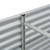  Garden Raised Bed Silver Galvanized Steel Large Tough A949-45511