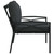 Garden Chair Black and Grey A949-362714