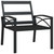 Garden Chair Black and Grey A949-362714