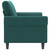 2-seater Sofa Dark Green Velvet (100% polyester), Metal 2-seater A949-359531