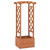 Trellis Planter with Arch 19.3"x15.4"x46.1" Firwood A949-316391
