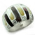 LOAS1167 - High-Polished 925 Sterling Silver Ring with Precious Stone Conch in Multi Color A874-LOAS1167