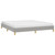 Bed Frame Light gray Polyester, Plywood, Engineered wood A949-346865