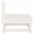 Garden Middle Sofa White Solid Pine Wood Medium Modular A949-825374