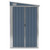 Garden Shed Grey Galvanized steel, metal Medium Storage A949-316218
