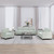 Sofa Set Light Grey Velvet A949-3201934