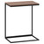 Side Table Black Engineered wood, iron 21.7x13.8x26.0 in Durable A949-336132