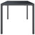 Garden Table Anthracite Powder-Coated Steel 65.0 x 31.5 x 28.3 in A949-362746