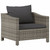Patio Lounge Set Grey PE rattan Large Modular A949-3187283
