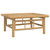 Garden Lounge Set Natural Bamboo Bamboo, Polyester 5 Piece Set A949-3155210
