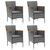 Dining Set Grey A949-3095004
