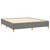 Bed Frame Dark gray Polyester fabric, plywood, engineered wood King A949-347210