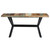 Dining Table Various shades of wood, Steel A949-247439