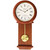Bedford Clock Collection Olivia 24.5 Inch Cherry Wood Chiming Pendulum Wall Clock D970-BED-OLIVIA