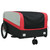 Bike Trailer Black and Red 99.2 lb Iron A949-94062