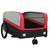 Bike Trailer Black and Red 99.2 lb Iron A949-94062