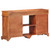 Sideboard Honey Brown Solid Acacia Wood 53.1x13.8x29.5 in A949-323543