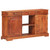 Sideboard Honey Brown Solid Acacia Wood 53.1x13.8x29.5 in A949-323543