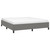 Bed Frame Dark Gray Polyester, Plywood, Engineered Wood A949-347114