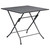 Dining Set Anthracite Steel with e-coated and powder-coated finish A949-3074488
