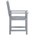 Patio Chair Set of 4 Gray with a gray wash finish A949-3061254