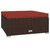 Garden Lounge Set Brown, Cinnamon Red A949-3102731