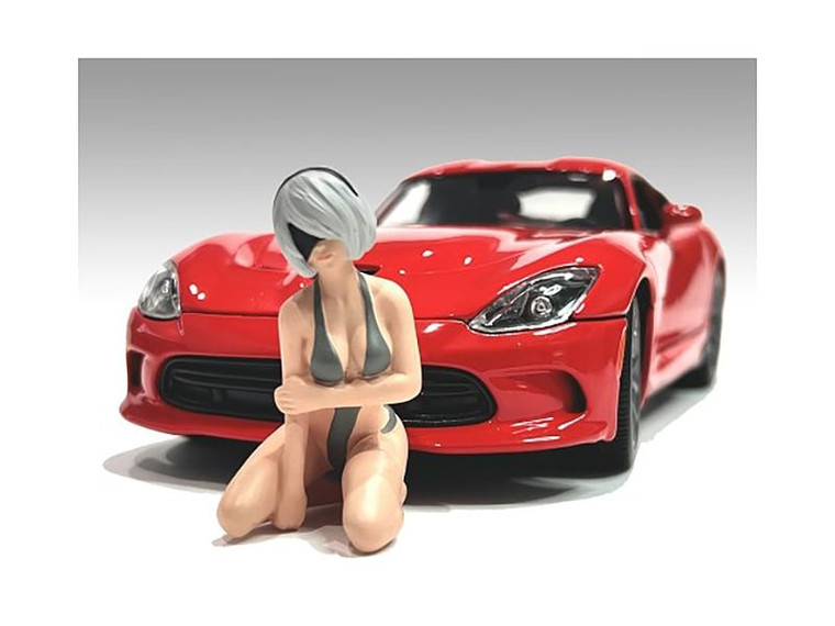 "Cosplay Girls" Figure 5 for 1/18 Scale Models by American Diorama F977-18305