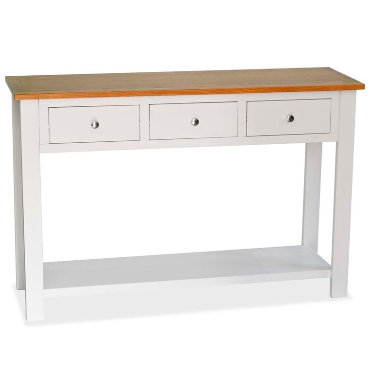 Console Table White and brown A949-247053