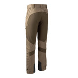 Deerhunter Rogaland stretch trousers with contrast colours in driftwood colour pale brown, lightweight shooting trousers