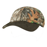 Deerhunter Muflon Cap with safety in Realtree Edge camouflage. Hunting cap with reversible orange safety flap