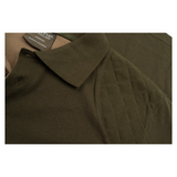 Jack Pyke Sporting polo shirt in green, made from durable polycotton, polo shirt for shooting