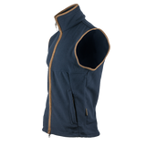 Jack Pyke Countryman Fleece Gilet Navy, men's shooting fleece waistcoat